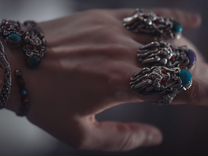 Перстни и браслеты Драконы из Непала