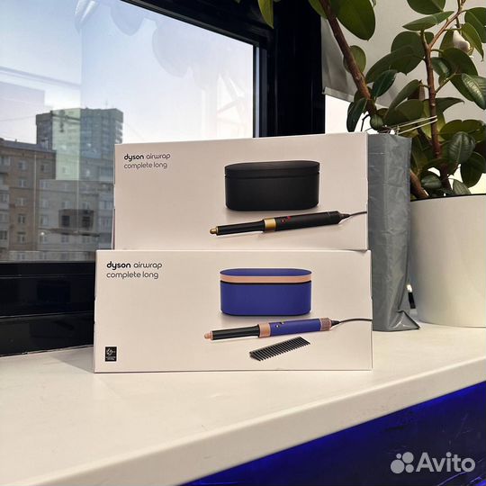 Стайлер Dyson Complete Long HS05 onix gold