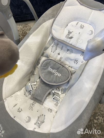 Детские электронные качели indigo star