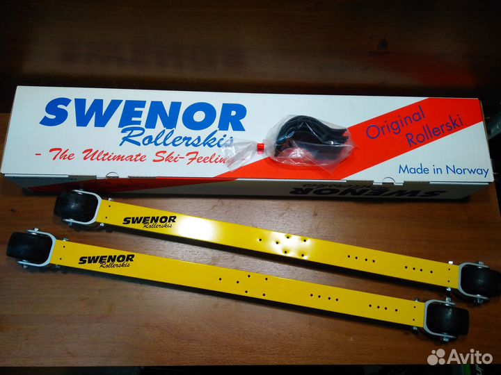 Лыжероллеры Swenor Fibreglass и Alutech