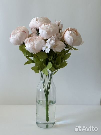 Искусственные цветы пионы