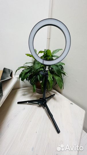 Кольцевая лампа со штативом
