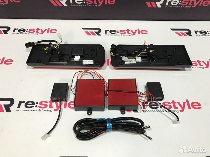 Стопы Mercedes G-Class Стиль 18г Красные N2429