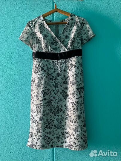 Летнее платье из хлопка