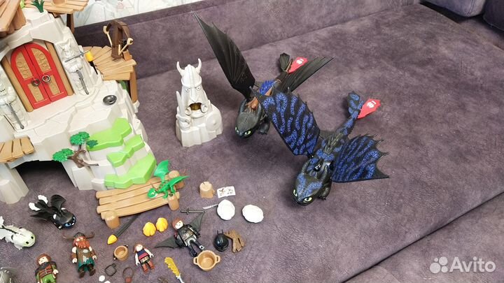 Playmobil как приручить дракона