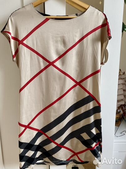 Платье летнее натуральный шелк 46