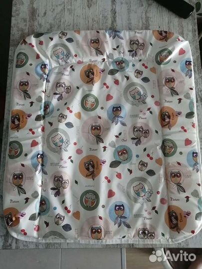 Пеленальный матрас Forest kids 55х63 см, совы