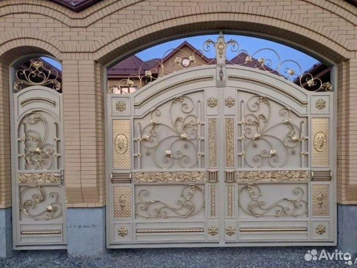 Кованые ворота
