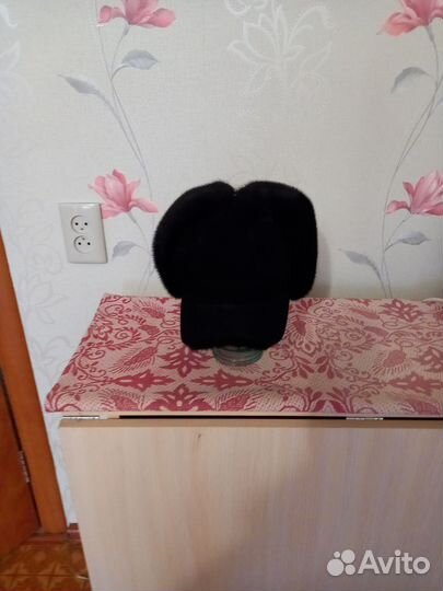 Меховая мужская кепка