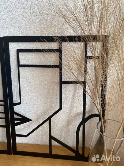 Панно металлическое декоративное