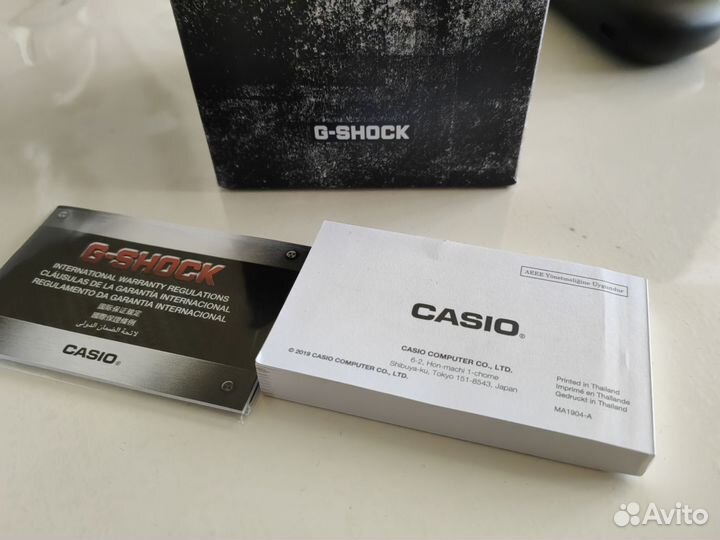 Мужские наручные часы casio g schok