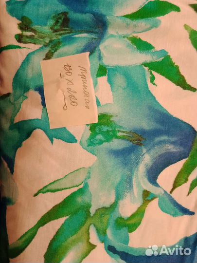 Ткань летняя шелк, хлопок