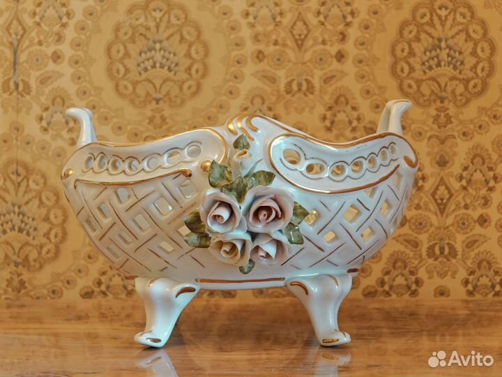 Ваза для фруктов фарфор