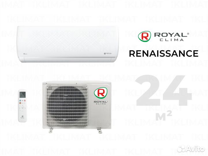 Royal clima RCI-RNC30HN renaissance DC Inverter