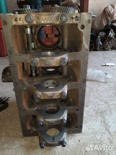 Блок цилиндров д243