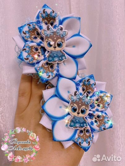 Аксессуары для волос ручной работы