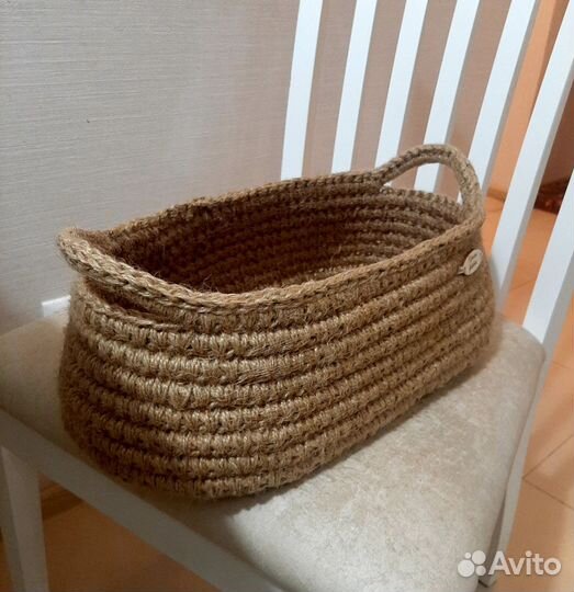 Корзина ручной работы