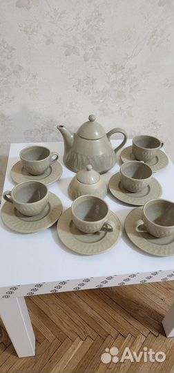 Сервиз кофейный новый 14 предметов не пользовались
