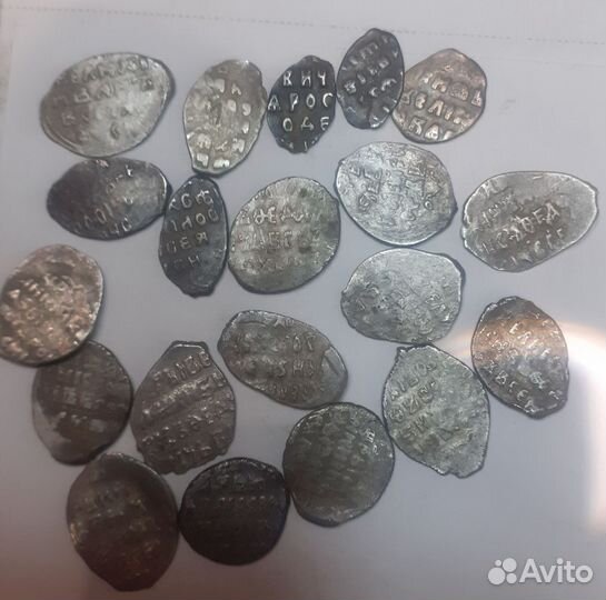 Монеты чешуйки