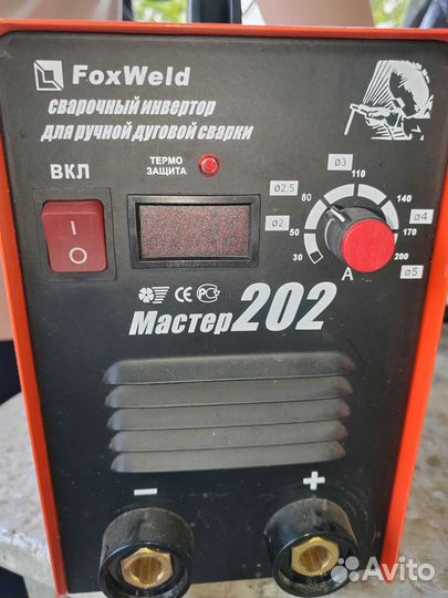 Сварочный инвертор foxweld 202