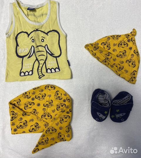 Одежда пакетом для малыша - размер 74-80