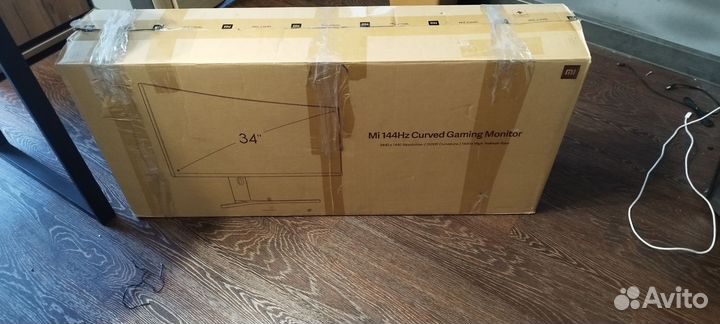 Монитор xiaomi redmi curved display 34
