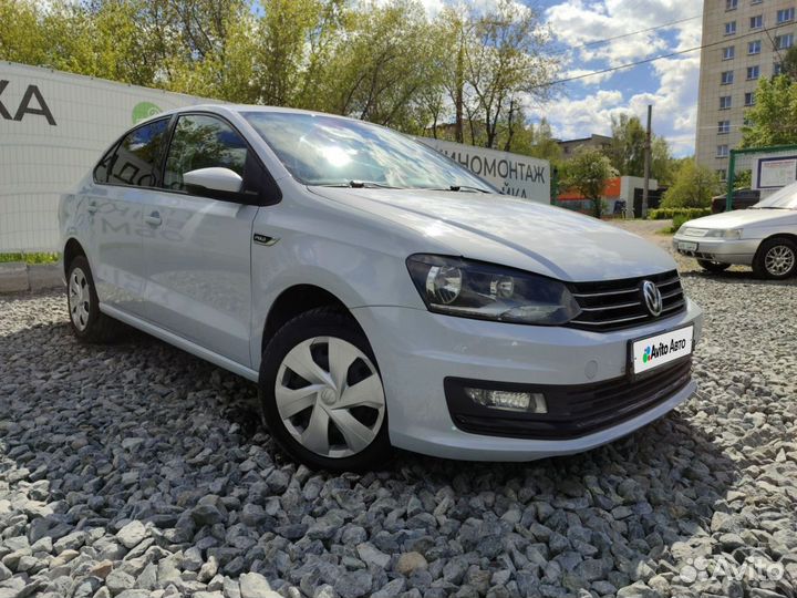 Volkswagen Polo 1.6 AT, 2018, 118 048 км