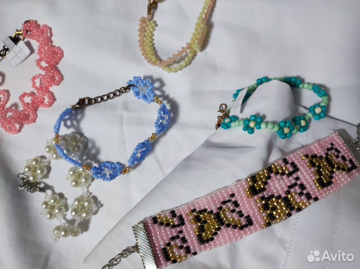 Украшения из бисера ручной работы
