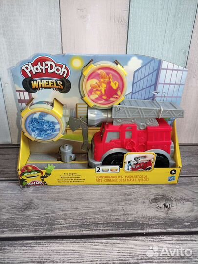 Новый набор пожарная+мини play doh