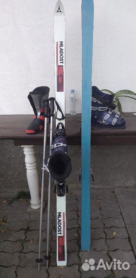 Горные лыжи комплект