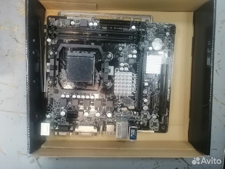 Б/У Материнская плата sAM3+ Asrock 760GM-HDV
