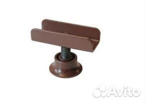 Опора регулируемая П образная коричневая 16мм, уп