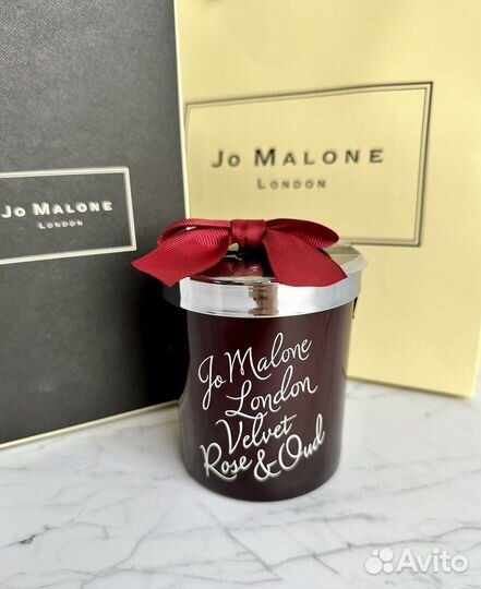 Jo Malone ароматная свеча velvet rose & OUD