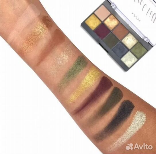 Палетка теней для век Nyx perfect filter