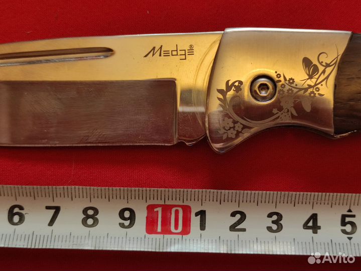 Нож, сталь D-2, HRC60, Original,накладки малаз.дуб