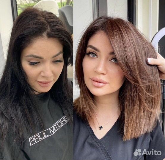 Окрашивание волос выход из черного