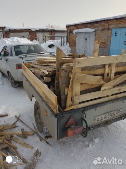 Дрова из поддонов, Доставка