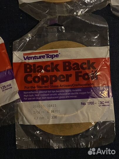 Медная фольга для витражей