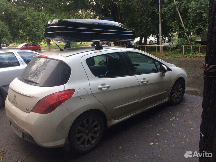 Автобокс багажник на крышу Peugeot 308