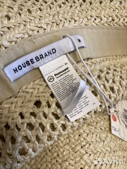 Натуральная соломенная шляпа красная новая