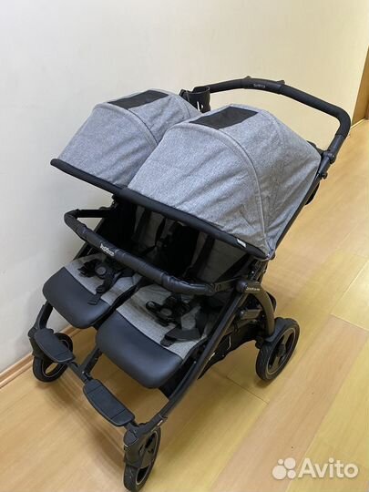 Коляска для двойни Peg Perego прокат