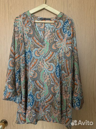 Блузка туника Zara 54р