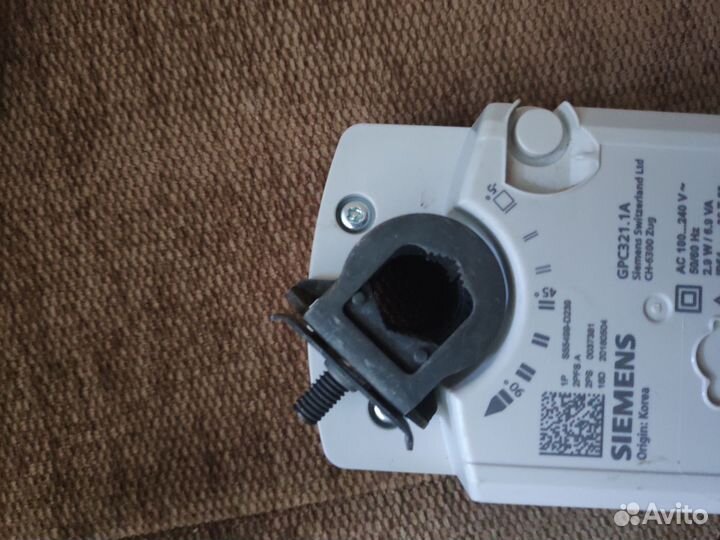 Привод siemens GRC321.1A С возрастной пружиной