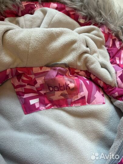 Пуховик для девочки 134