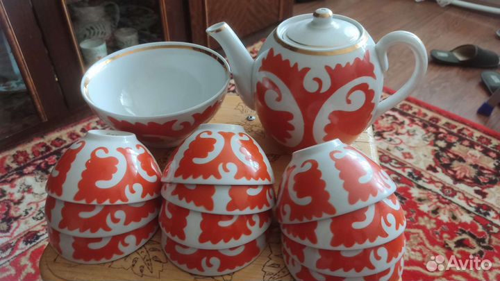 Чайный сервиз фарфор СССР