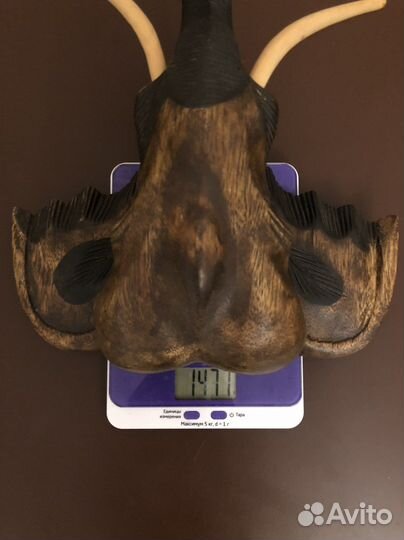 Голова слона, панно на стену слон, статуя, дерево