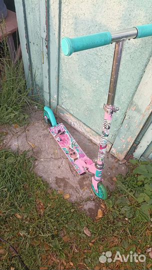 Самокат детский двухколесный бу