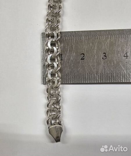 Серебряная цепь бисмарк