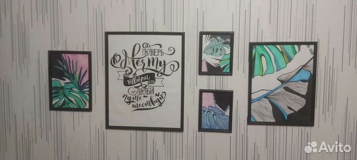 Модульные картины для интерьера