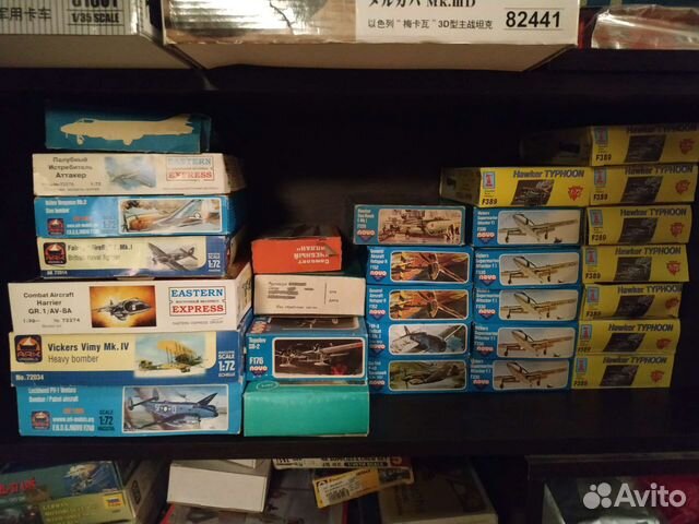 Сборные модели авиация 1/72